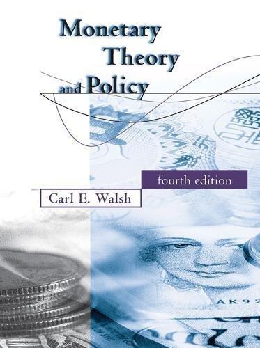 Monetary Theory and Policy                                                                                                                            
