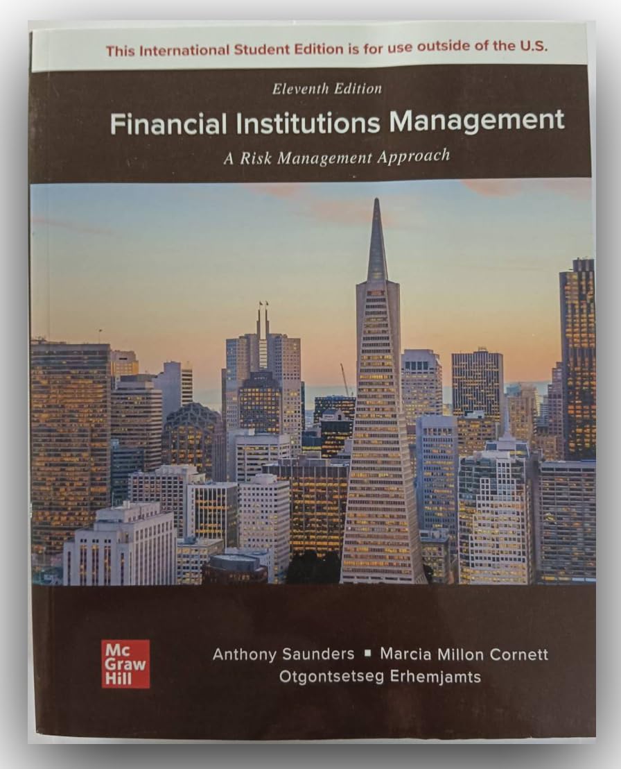 Financial Institutions Management ISE                                                                                                                 