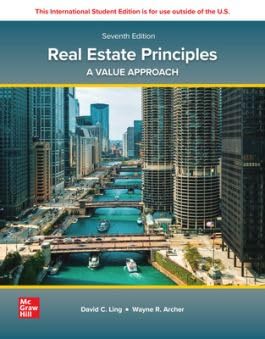 ISE Real Estate Principles: A Value Approach                                                                                                          