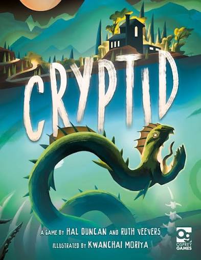 Cryptid Board Game by Osprey Games | Strategy Deduction Game of Discovery & Misdirection for 3-5 Players, Ages 14+ | 30-50 Minute Play Time | Modular 