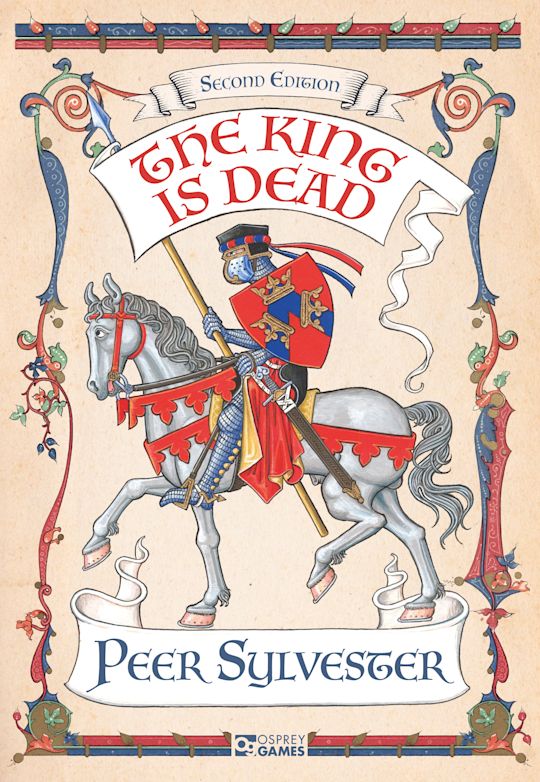 The King is Dead: Second Edition by Osprey Games | Area Majority Strategy Board Game for 2-4 Players, Ages 14+ | Arthurian Britain                    