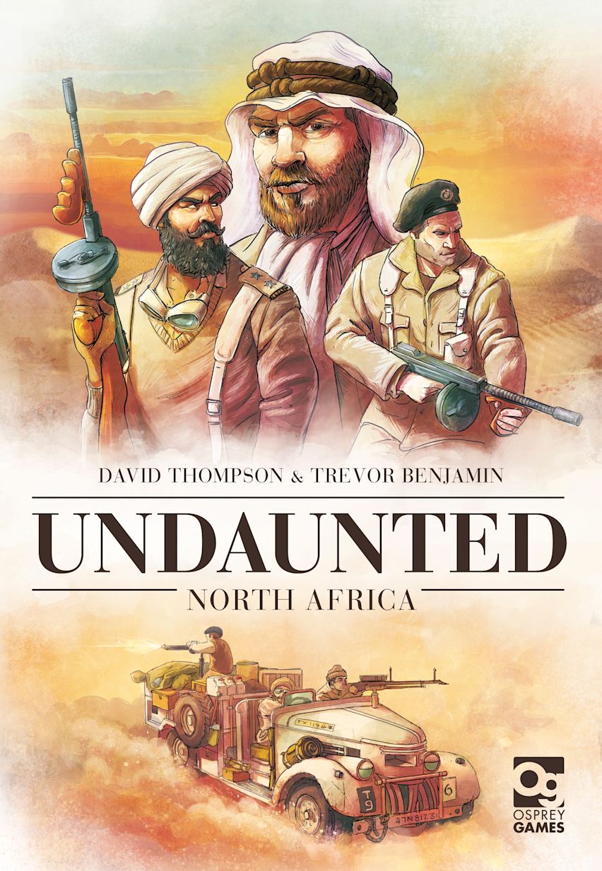 Osprey Games Undaunted: North Africa 2-Player Deck-Building War Game, Ages 14+ | 30-45 Min | Award-Winning WWII Series Sequel                         