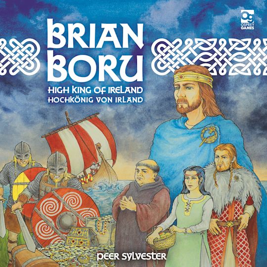 Brian Boru: High King of Ireland Board Game by Osprey Games | Trick-Taking & Area Control for 3-5 Players, Ages 14+ | 60-90 Minutes                   