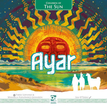 Ayar: Children of the Sun by Osprey Games | Mid-Weight Euro Strategy Board Game for 1-4 Players, Ages 14+ | Inca Origin Myth Game                     