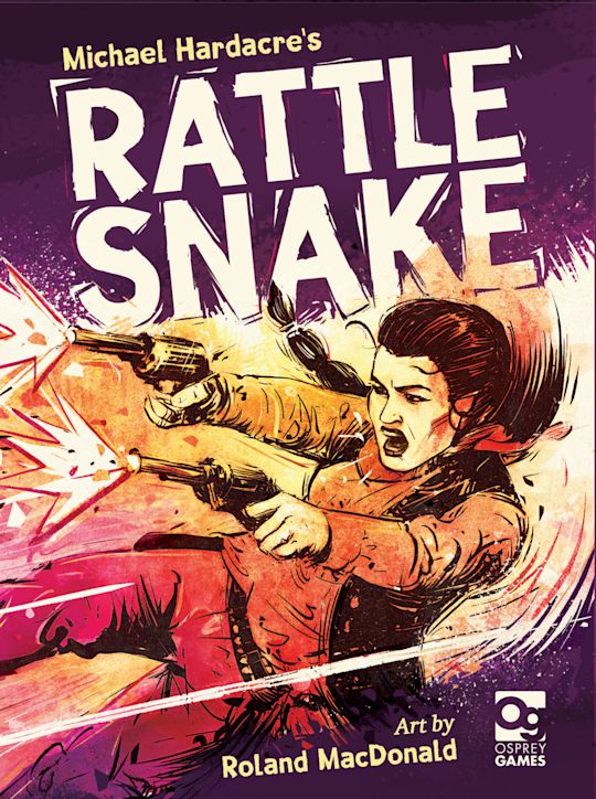 Rattlesnake Board Game by Osprey Games | Fast 2-Player Head-to-Head Western Card Game, Ages 14+ | 15 Min | High-Powered Combo Showdown                