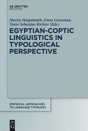 Egyptian-Coptic Linguistics in Typological Perspective                                                                                                